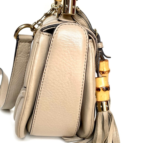 🔶FREE SHIPPING 🔶Gucci Bamboo 1947 Top Handle Crossbody - Picture 5 of 16